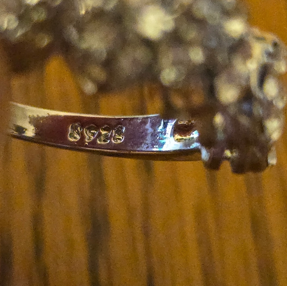 S925 Sterling Silver Elegant Silver Women's Ring - image 3